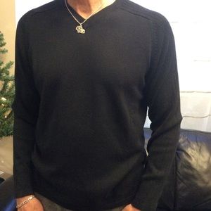 Men’s black v-neck long sleeve Mexx  sweater